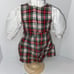 American Girl Doll Molly School Plaid Jumper Outfit w/ Ribbons Pleasant Company