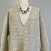 Free People Heart it Gray Lace Up Oversized Tunic Sweater