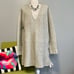 Free People Heart it Gray Lace Up Oversized Tunic Sweater