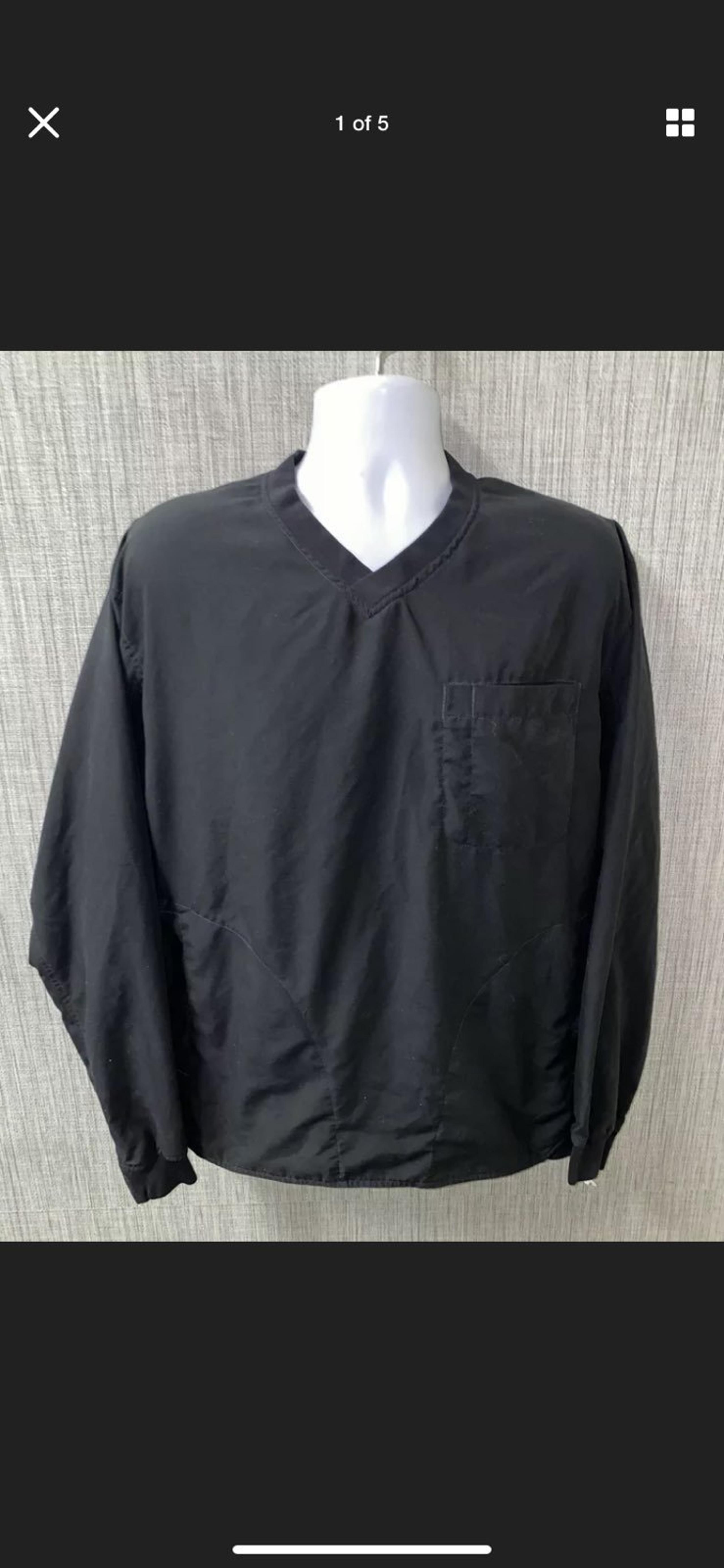 Duluth Trading Co Men V-Neck Golf Jacket