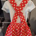 Minnie Mouse suspender jumper dress skirt set 24m