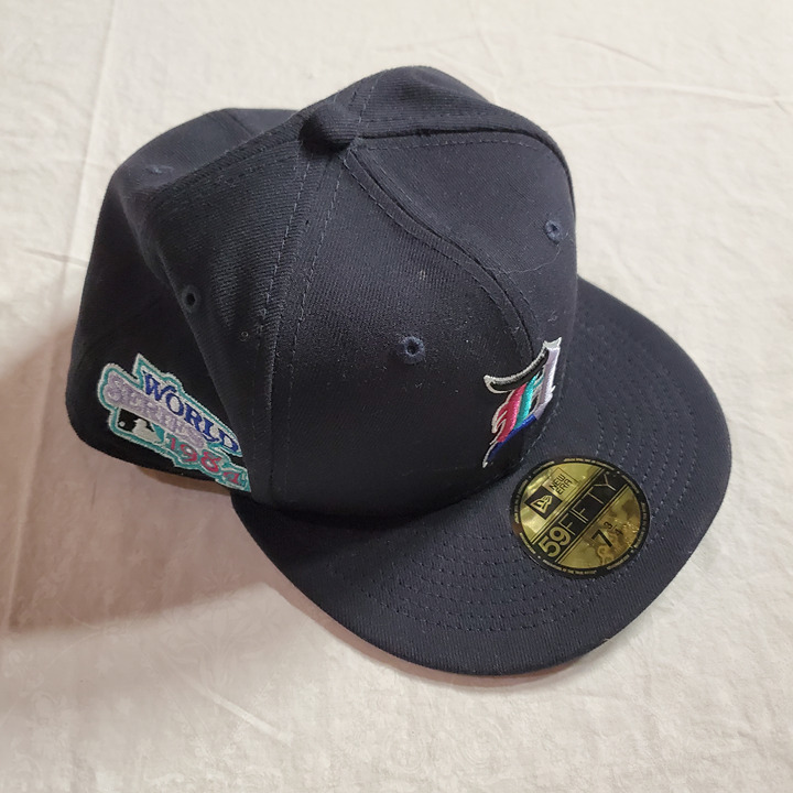NWT NewEra 90s Retro Style Baseball Flat Cap Hat - Sz 7 3/4 - MLB Detroit Tigers