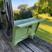 Vintage Silver and GREEN Proctor Silex Color Tuner Pop Up Toaster MCM