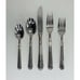 Pfaltzgraff GOLDEN Providence, 5-Piece Stainless Flatware Set, 1 Place Setting