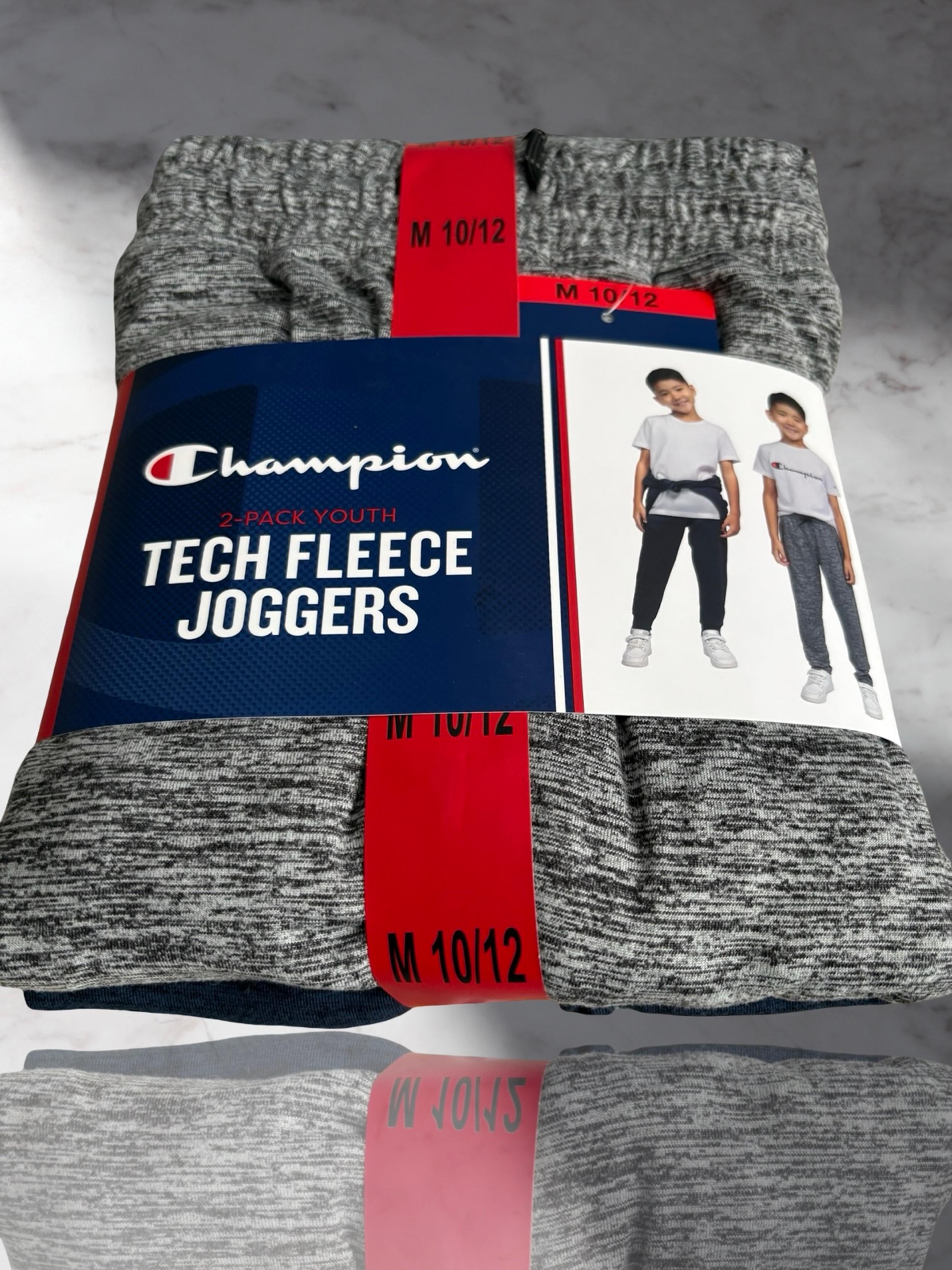 Champion Youth Tech Fleece Joggers Youth
2-Pack/ Gray & Blue / Size Medium 10/12