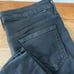 Mother Denim Women’s Jeans Sz 32 High Waisted Looker In Black A Model Spy Skinny