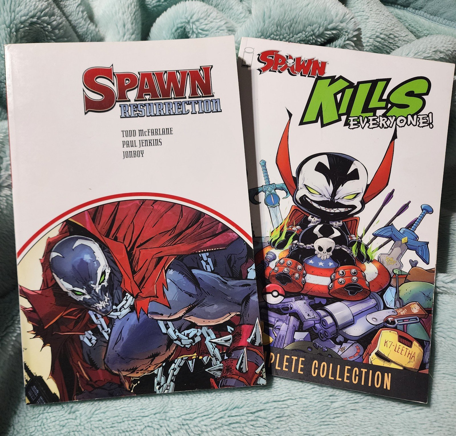 Spawn Resurrection and SPAWN kills Everyone Books