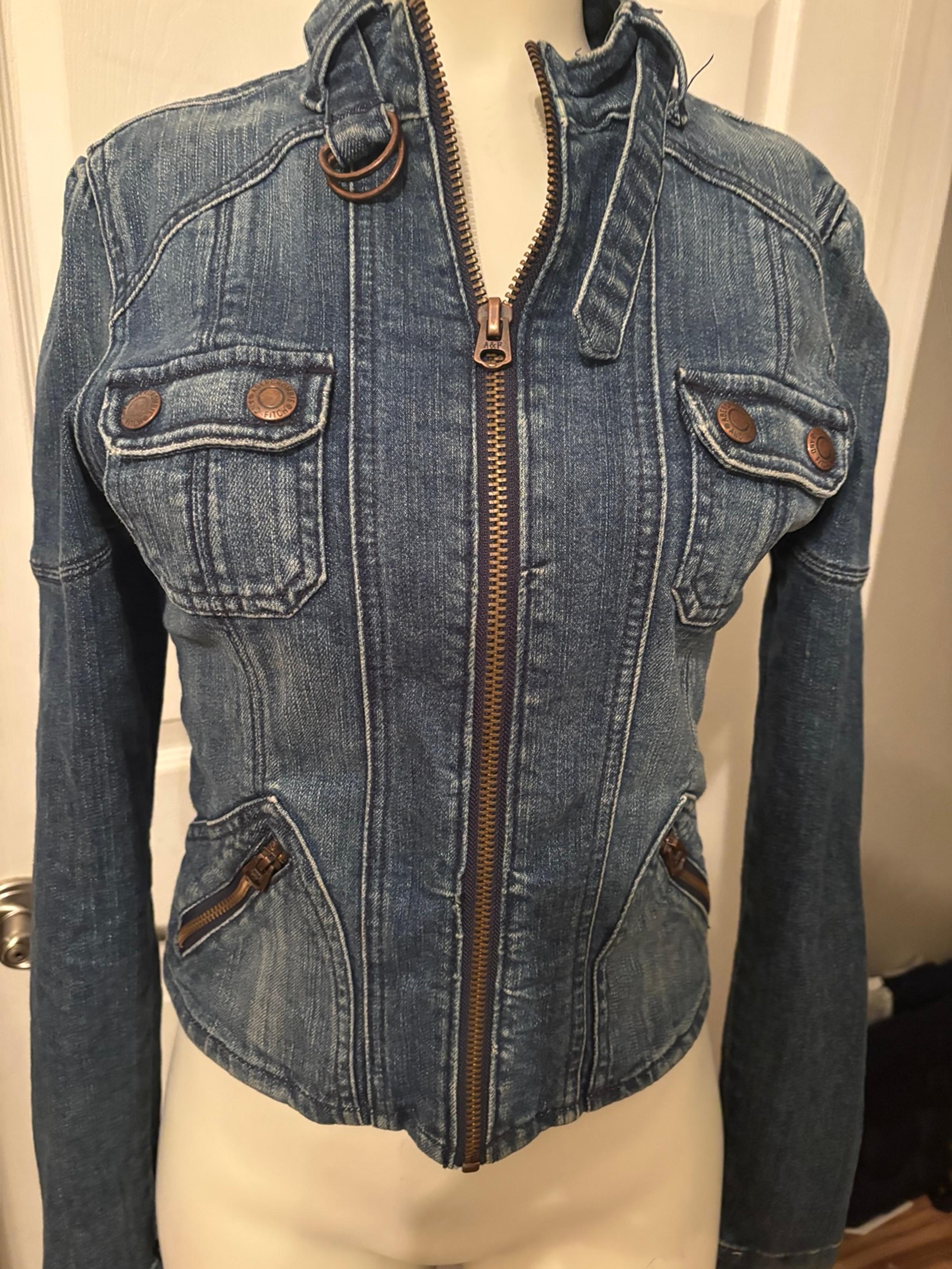 Vintage Abercrombie & Fitch denim jacket S