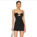 Calla Mini Dress in Black by NBD from Revolve- NWT
