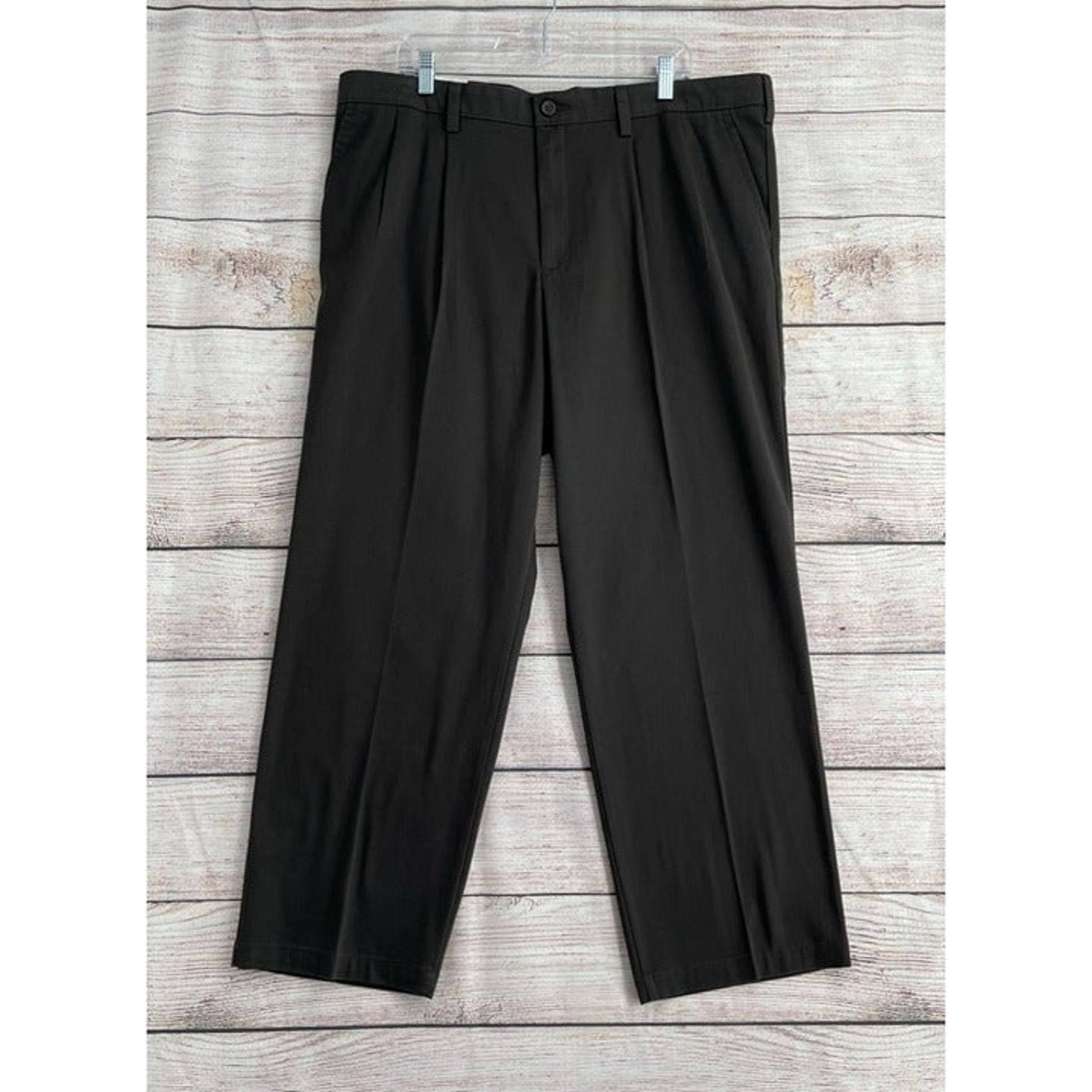 Dockers Easy Khaki Classic Fit Pleated Pants Men's Size 40x30 Gray NEW
