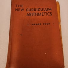 Vintage Arithmetic School Book Grade Four [C-8]
