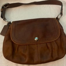 Vintage Coach leather