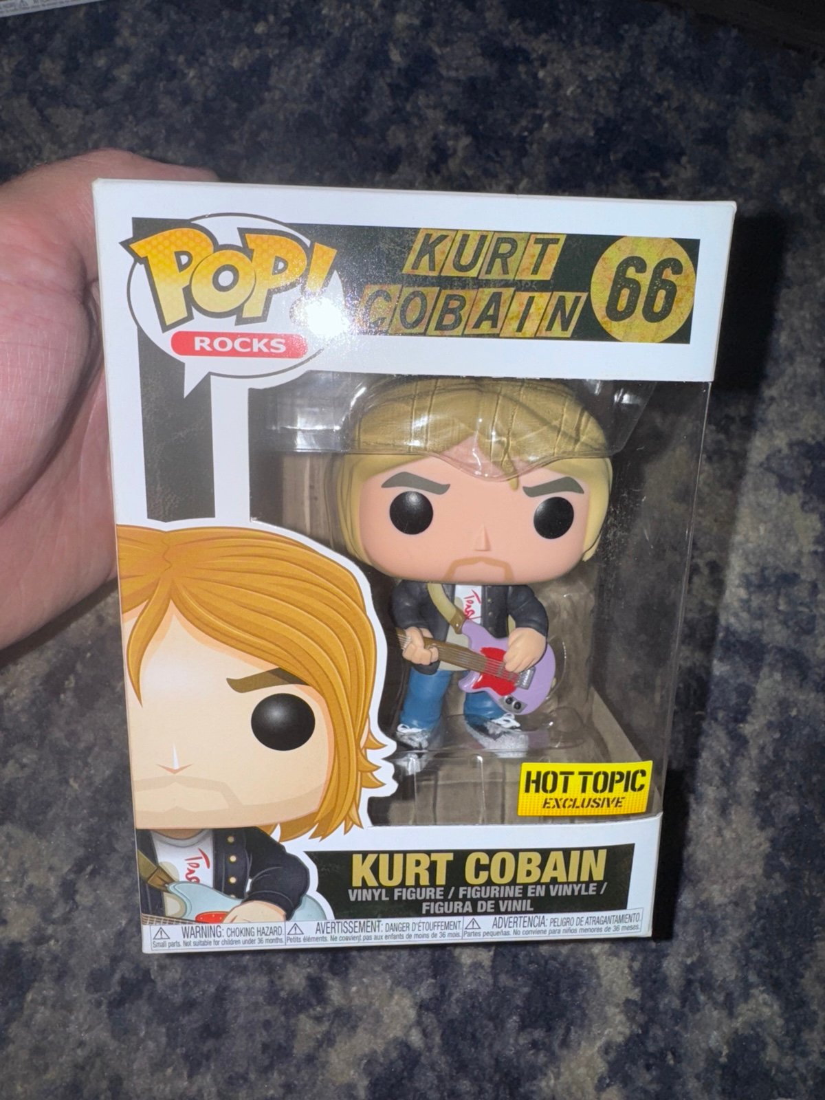 Kurt Cobain Exclusive Funko Pop