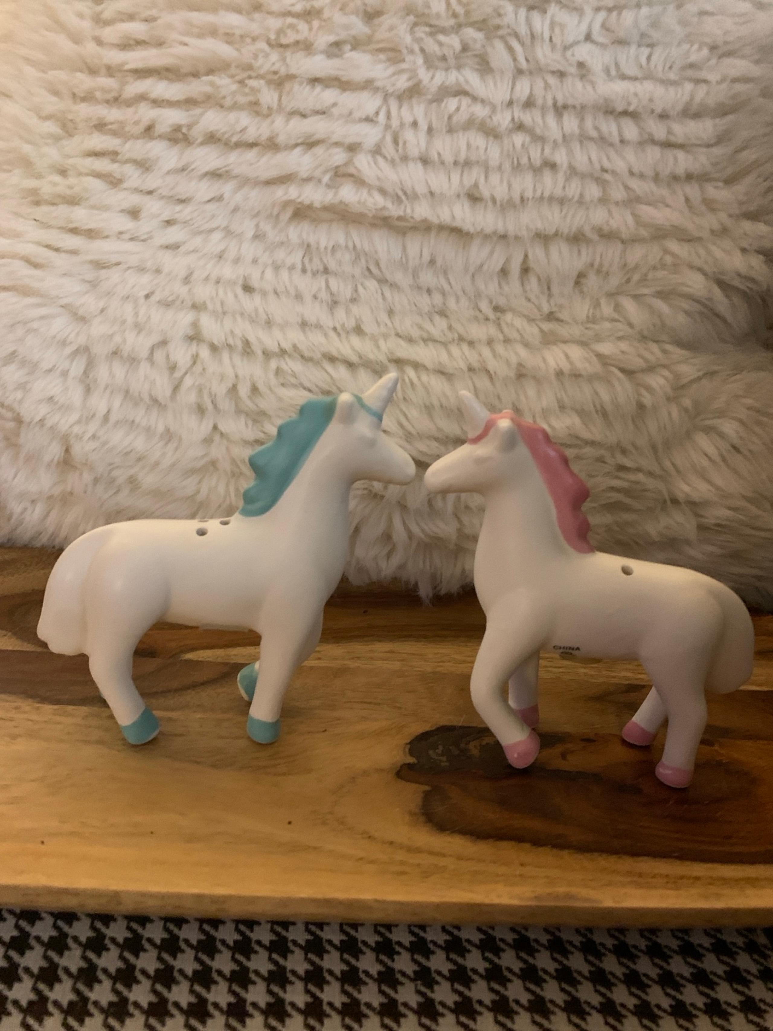 Unicorn Salt and Pepper Shakers