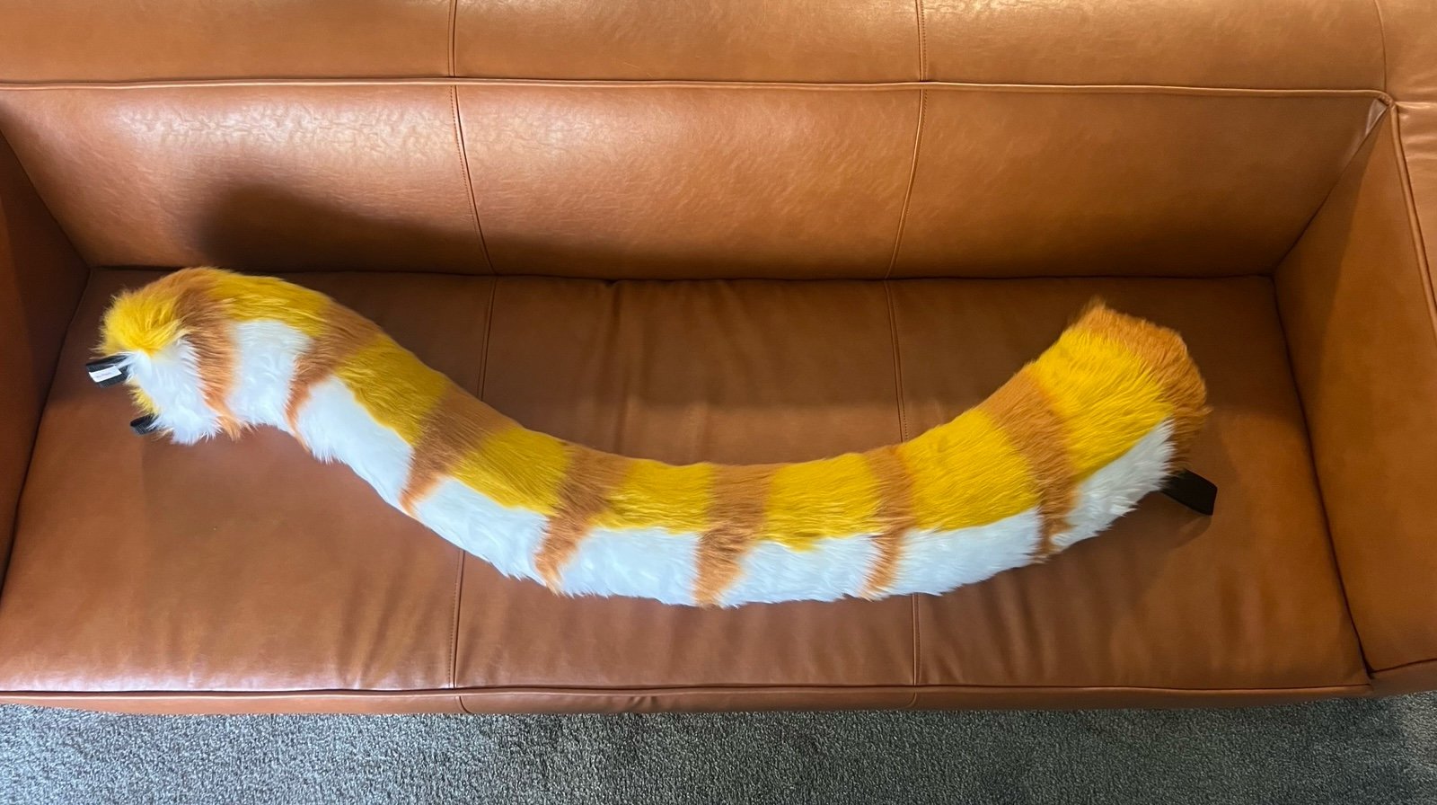 Massive Floor Drag Fursuit Tail