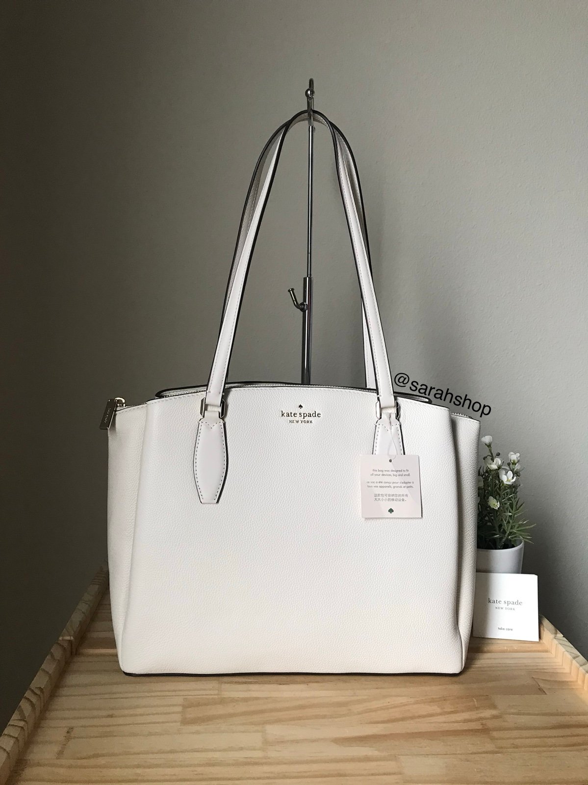 Kate Spade Monet large triple compartment tote