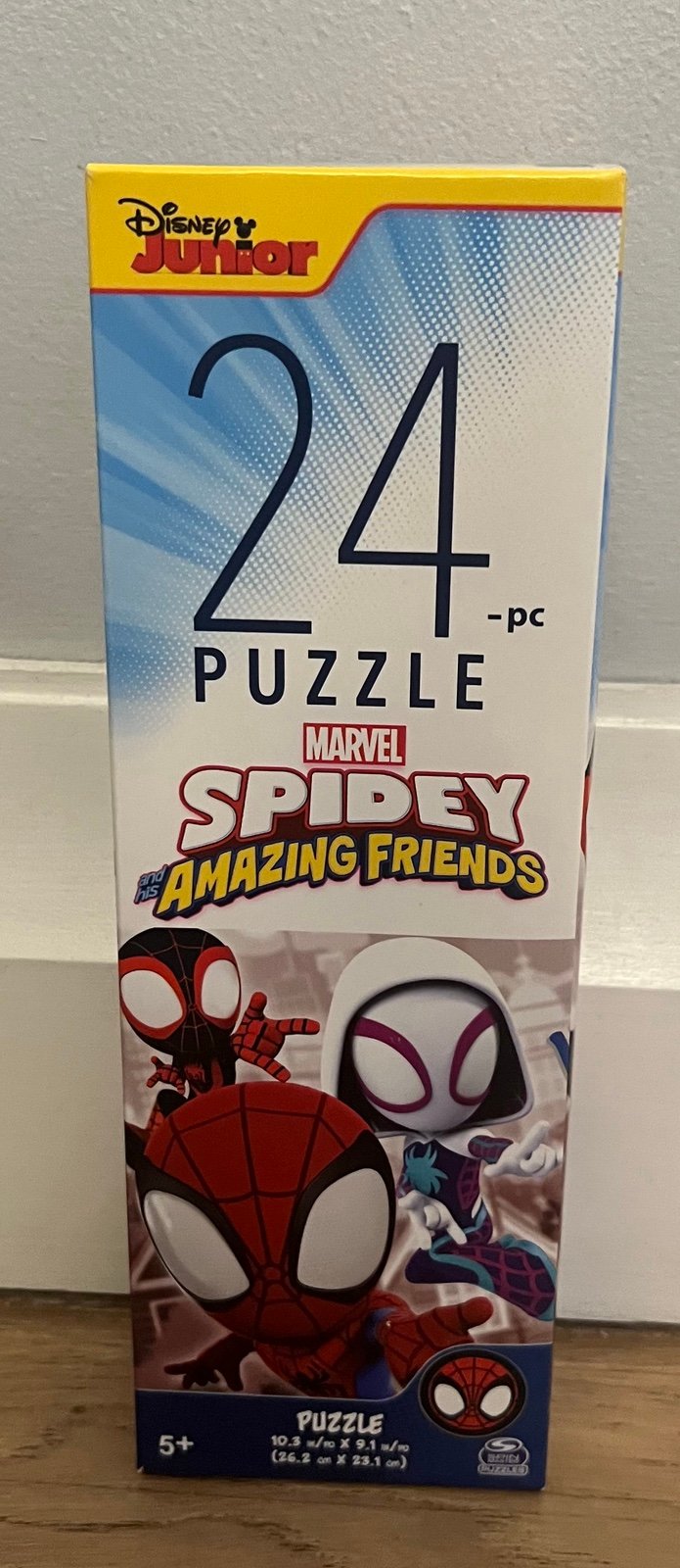 Spidey and His Amazing Friends Easter Activity Basket - detail
