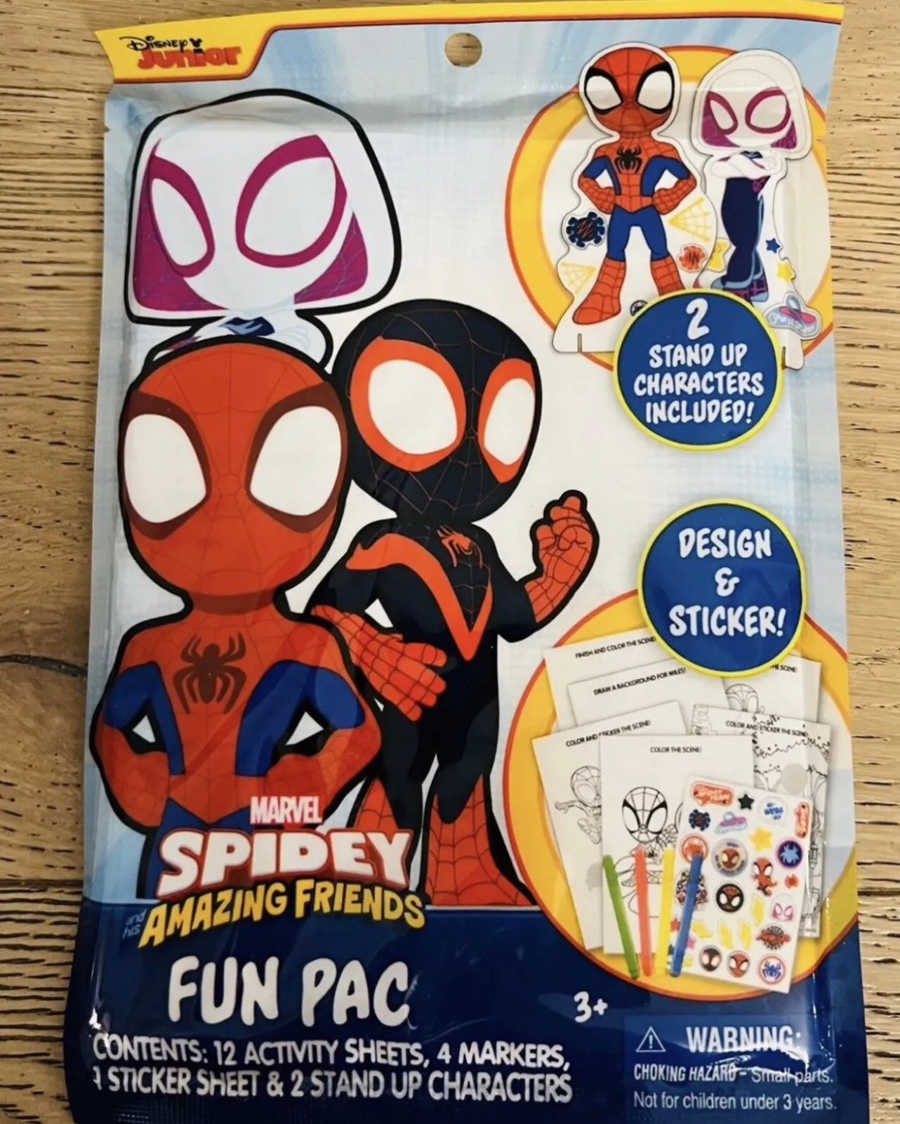 Spidey and His Amazing Friends Easter Activity Basket - detail