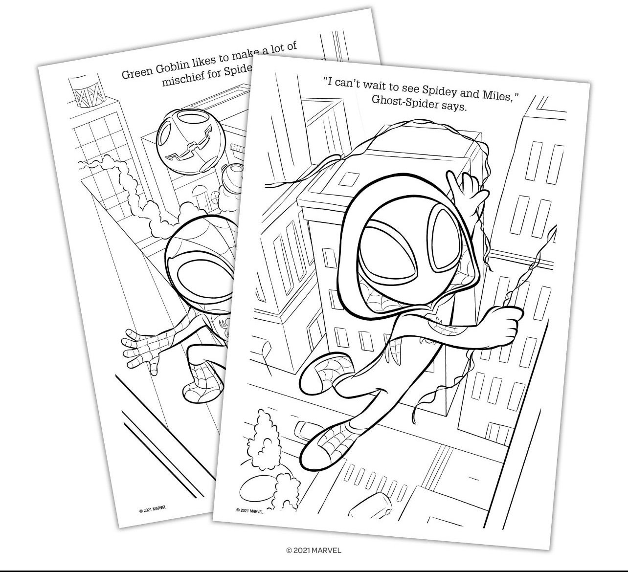 Spidey and His Amazing Friends Easter Activity Basket - detail