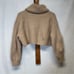 Aritzia Babaton Guell Wool Long Sleeve Turtleneck Cropped Sweater Size XS