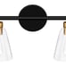 Bathroom Globe Vanity Light 2-Light