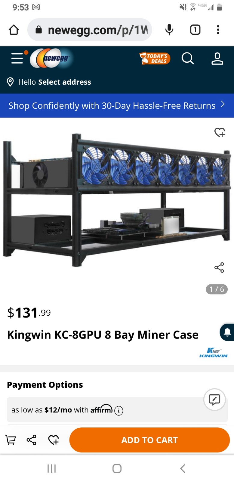 Miner case