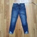10 High-Rise Skinny Jeans: Cutout Tulip Hem Edition women's 28