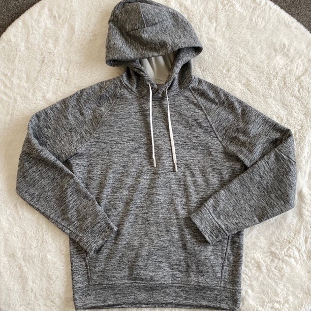 ❤️ Lululemon City Sweat Pullover Hoodie Fleece Heathered Muslin NWOT Size Medium
