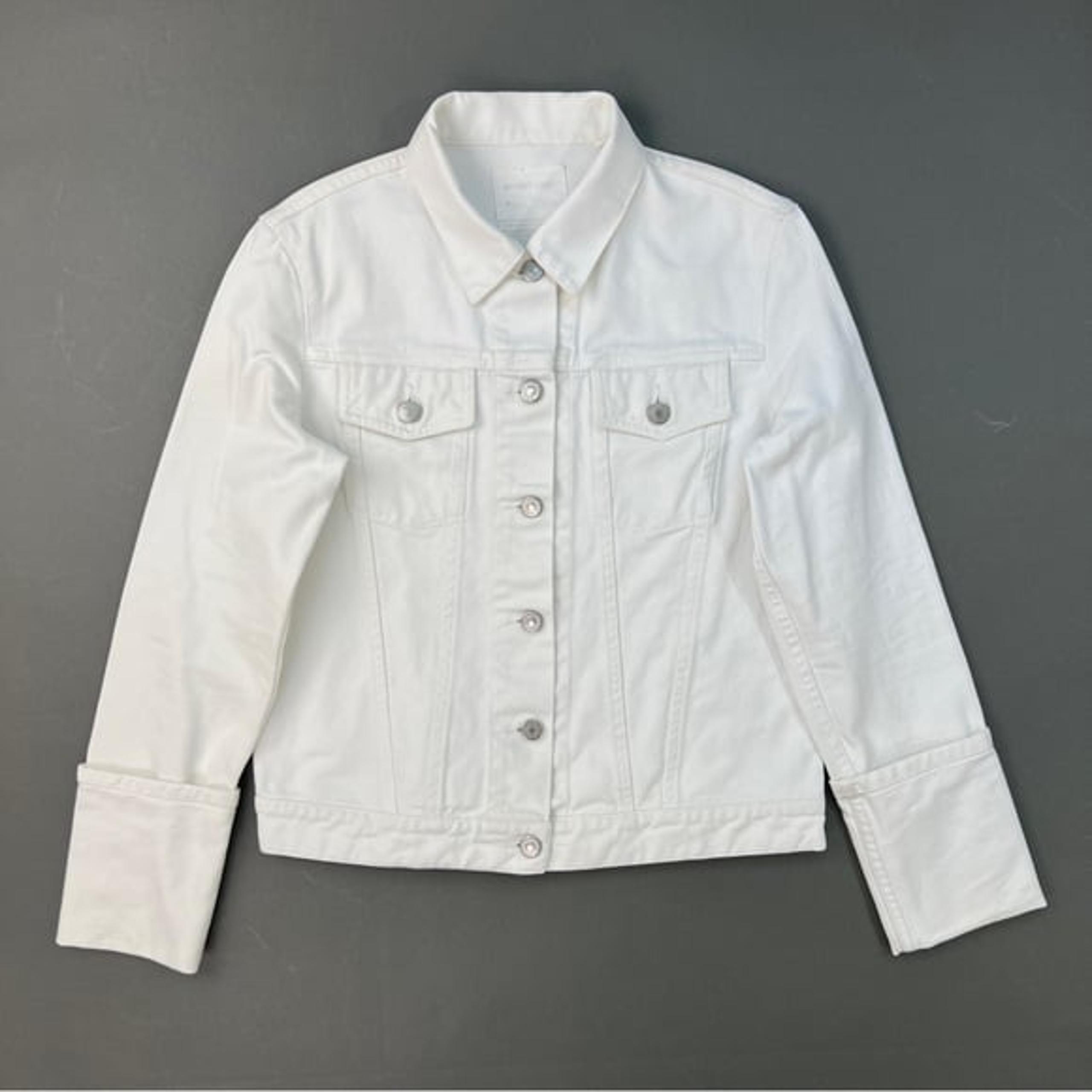 HELMUT LANG Vintage White Denim Jacket
