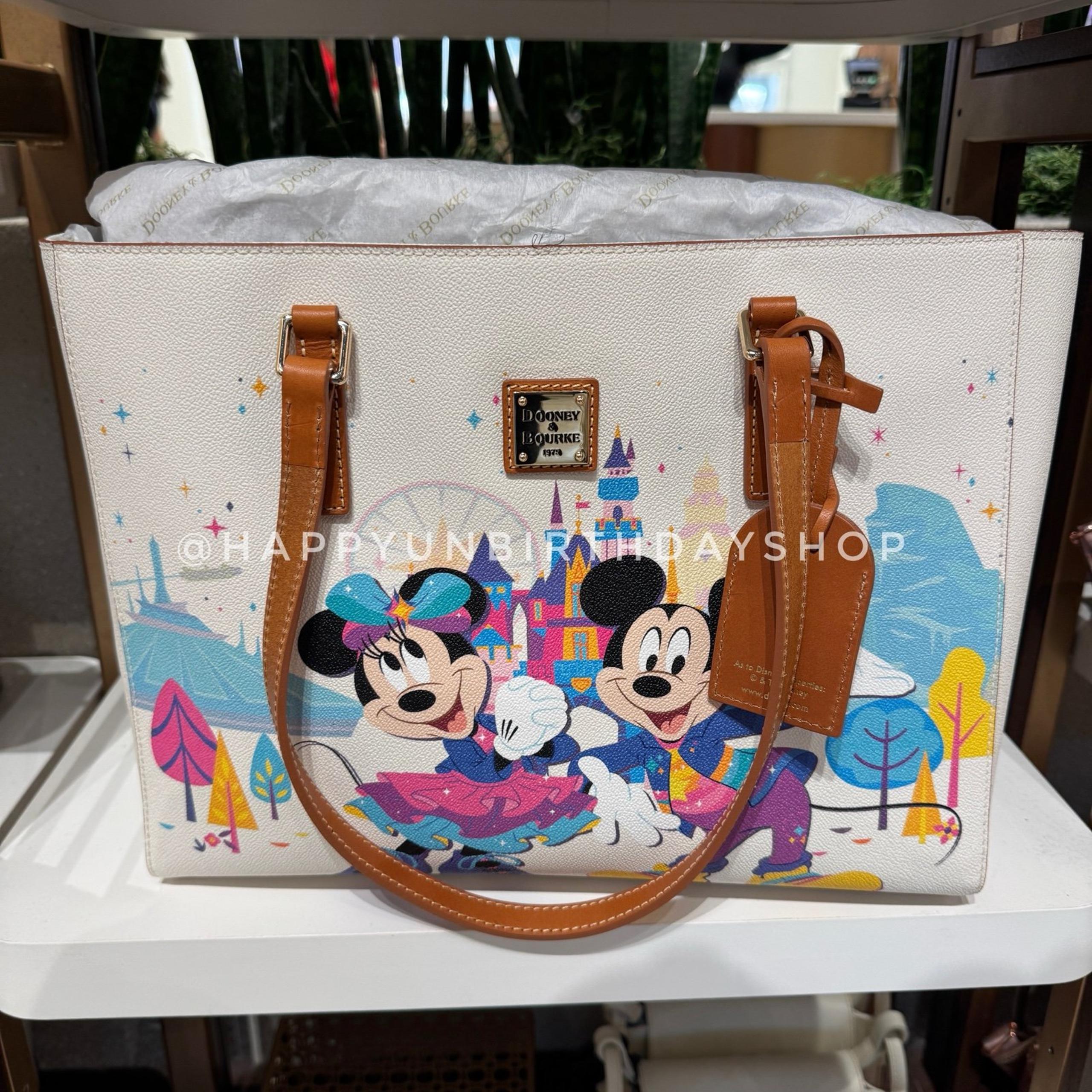 Disney Parks x Dooney & Bourke Disneyland 70th Anniversary Tote Bag