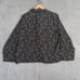 Banana Republic Satin Pajama Top Black Leopard XL