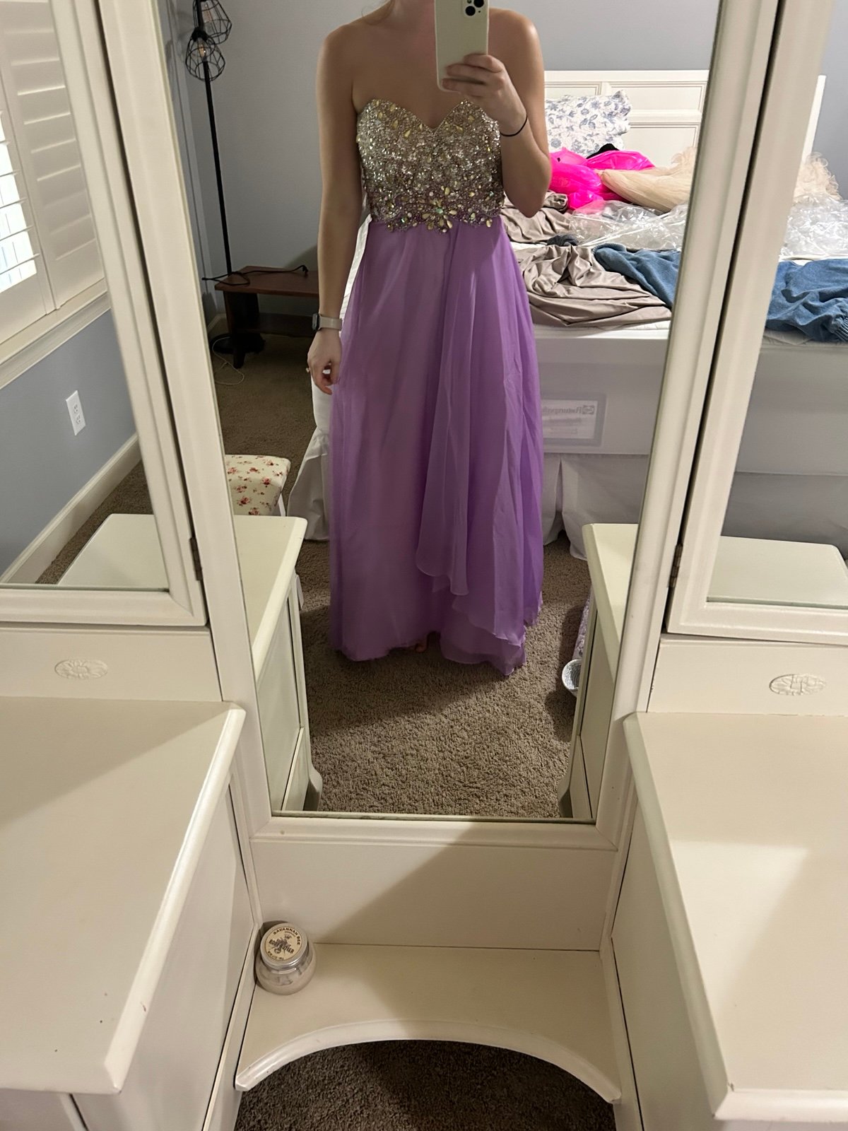 Lilac/purple Blush prom/formal/pageant dress