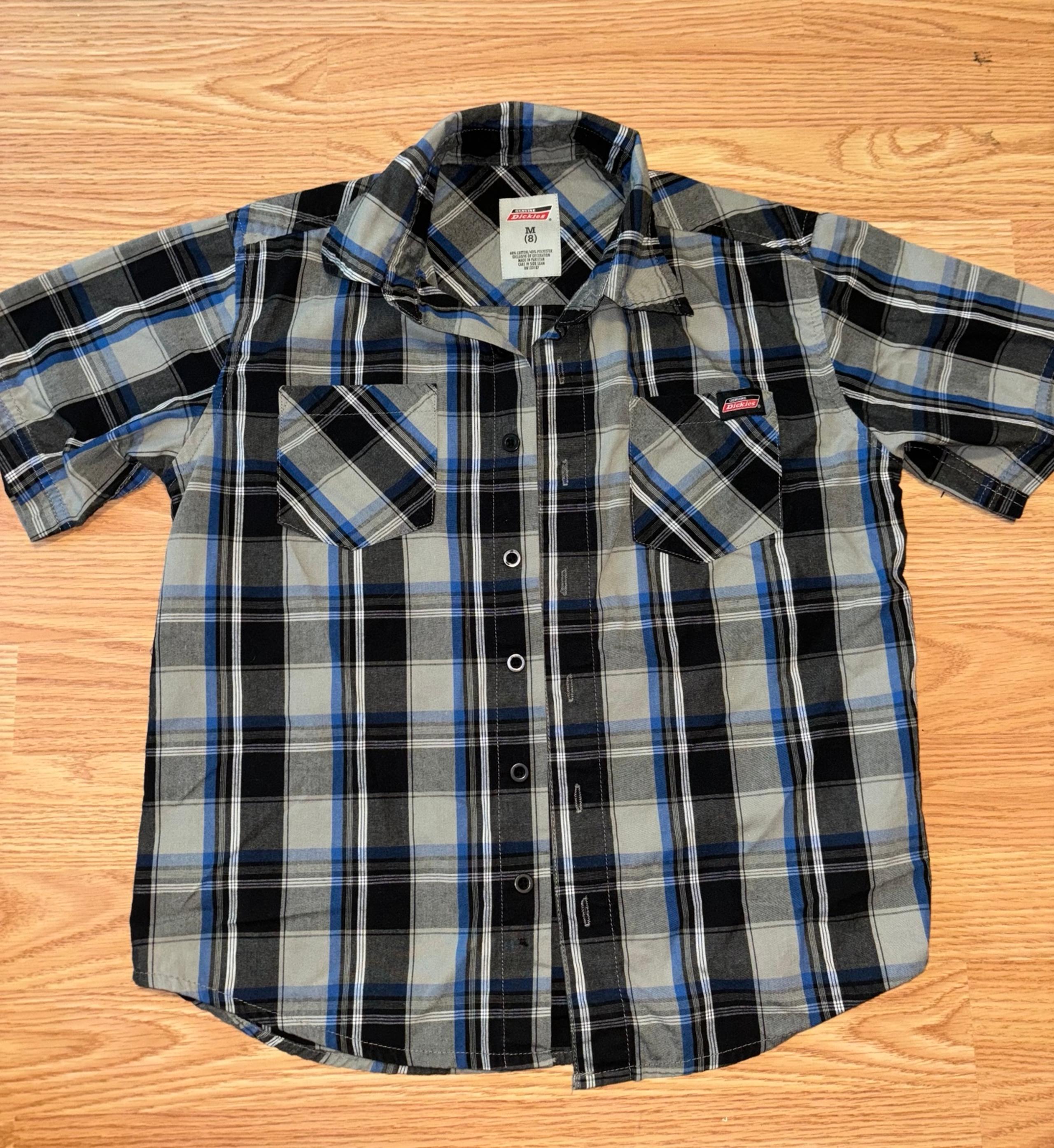 dickies buttons button down shirt