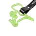 BRAND NEW 2PCS DINOSAUR GREEN JDM TSURIKAWA RING Black Handle Strap Drift Charm