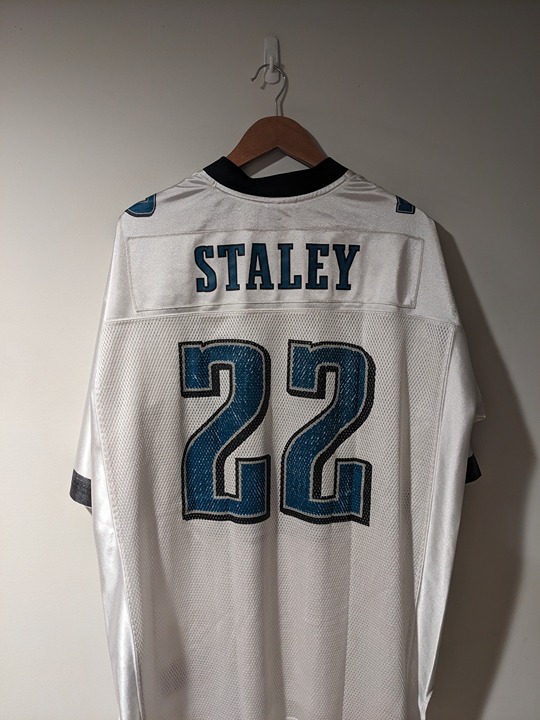 Vintage Y2K Philadelphia Eagles Duce Staley NFL Football