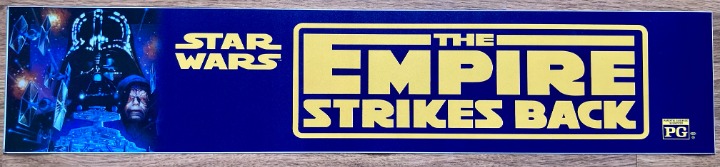 Empire Strikes Back Movie Theater Mylar