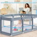 74''x50'' Large Baby Playpens for Babies and Toddlers, Playpen Indoor.