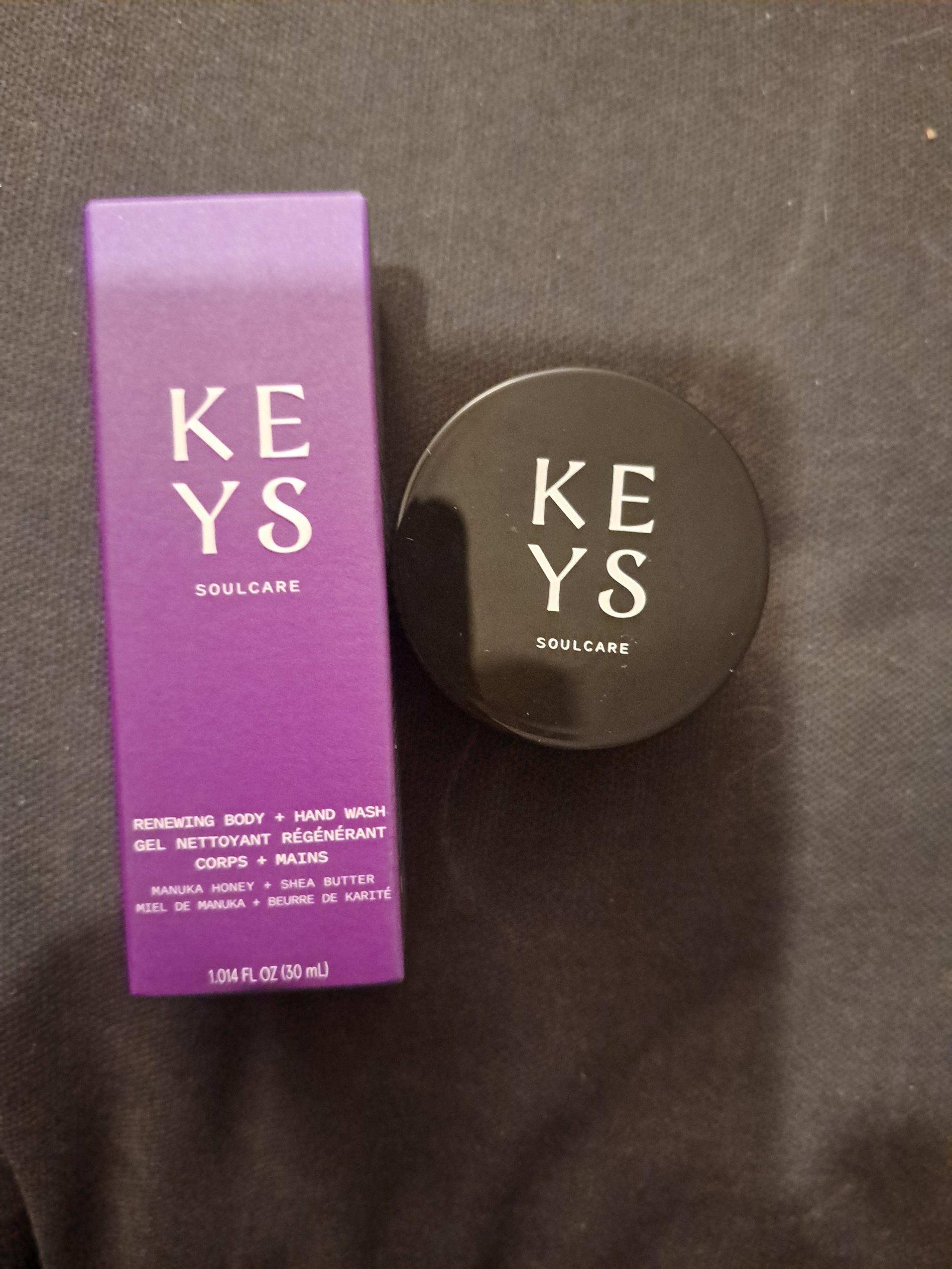 KEYS SOULCARE SET Renewing Body & Hand Wash and Comforting Balm  skincare