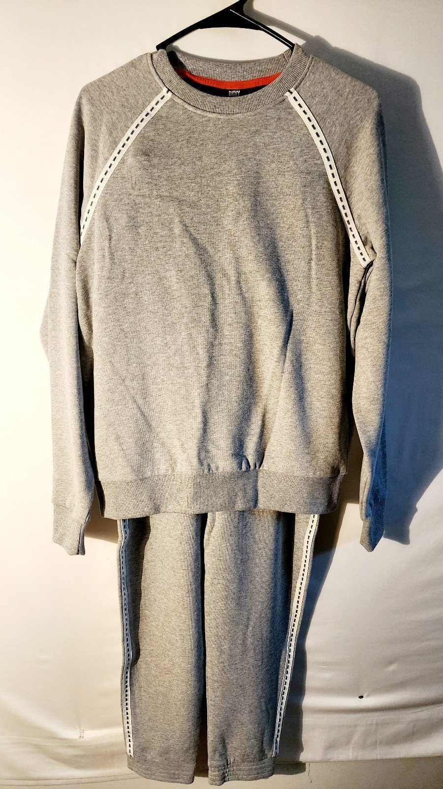 DKNY Gray Track Suite Jogger 2 Pc Set Brand New Men's