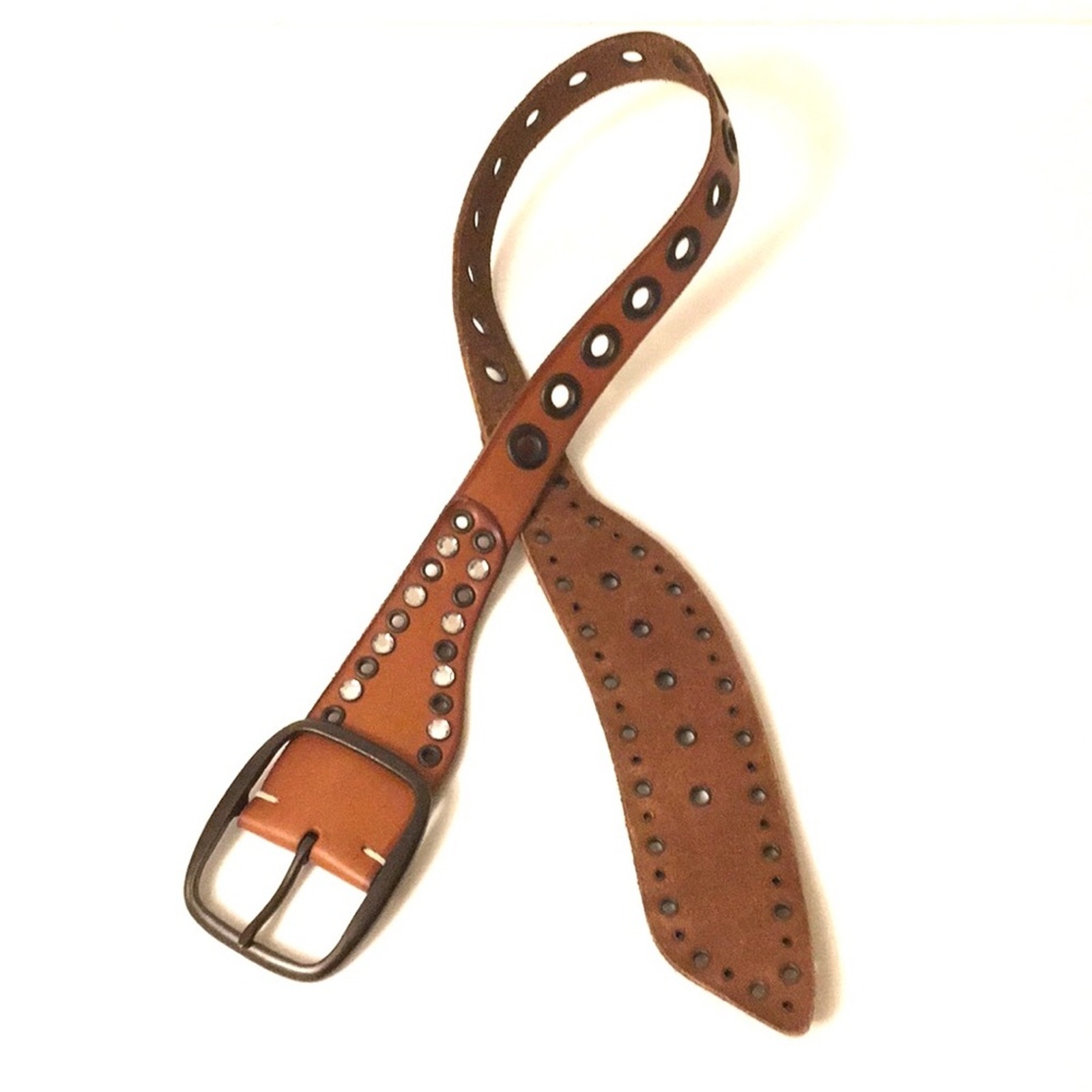 Boho Gap embellished studded belt size S