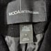 Moda International Black Double Breasted Fitted Wool Coat
