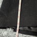Moda International Black Double Breasted Fitted Wool Coat
