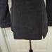 Moda International Black Double Breasted Fitted Wool Coat