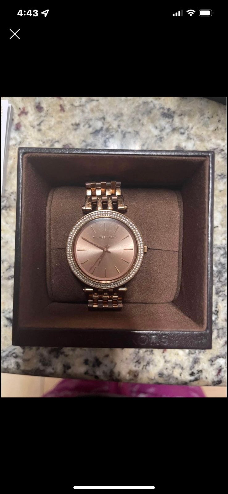 michael kors watch small wrist
