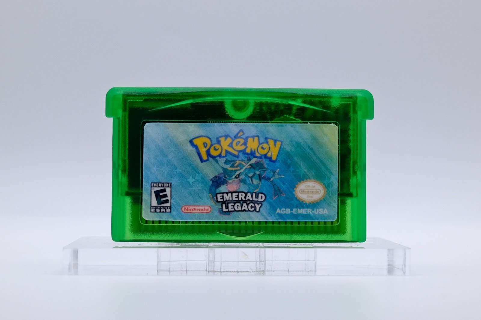 Pokemon Emerald Legacy v1.1.4 for Gameboy Advance GBA with RTC (Real Time Clock)