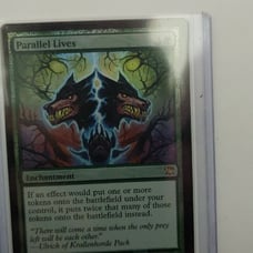 Foil parallel lives innastrad mtg card