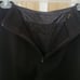 ISABEL Chic Vintage Black Genuine Leather Flare Pants with Belt Detail Size 2