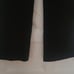 ISABEL Chic Vintage Black Genuine Leather Flare Pants with Belt Detail Size 2