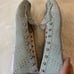 Donald J Pilner Grey Silver Studded Loafers Val Sz 9.5M Moccasin Esque NWB