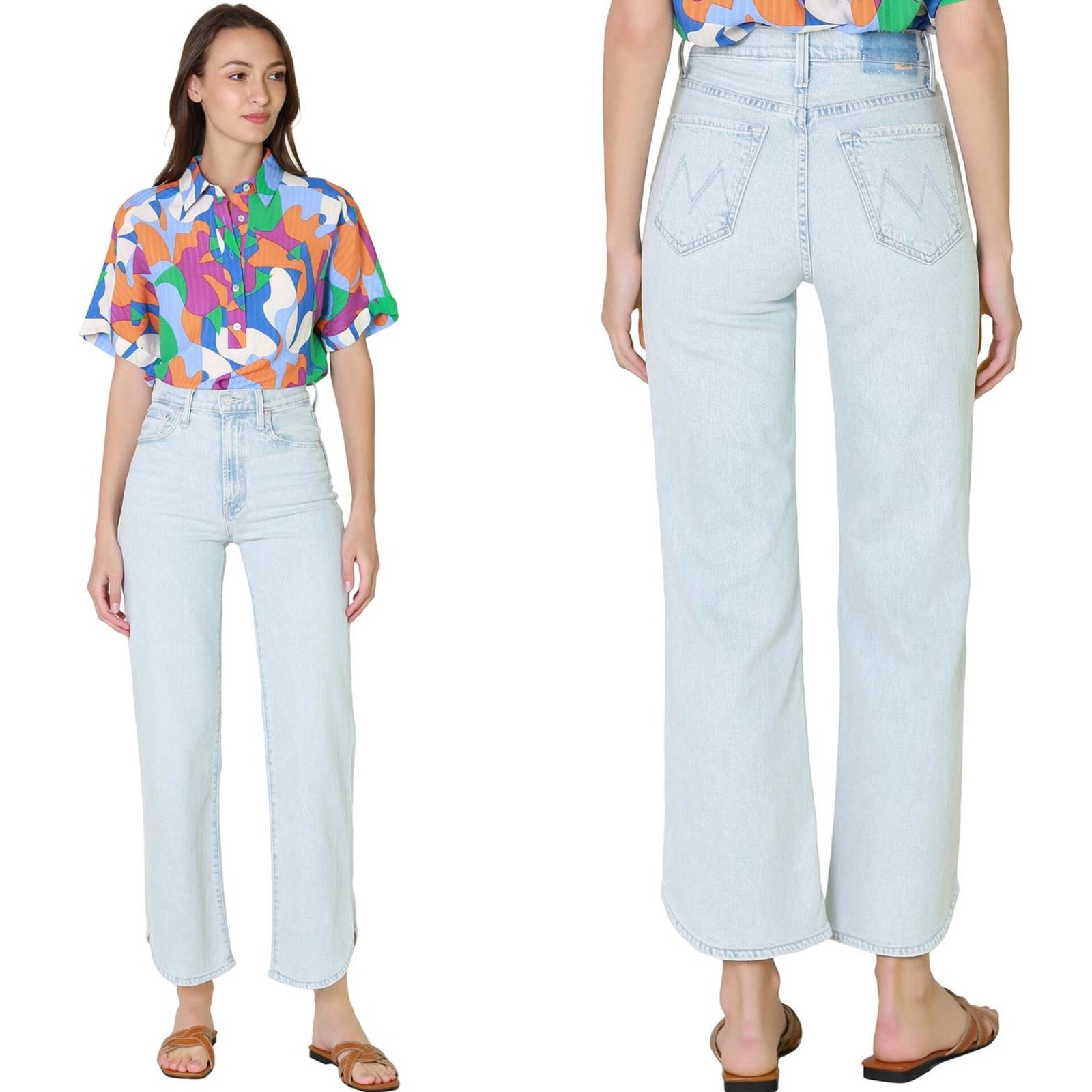 MOTHER DENIM RAMBLER ZIP MATINEE ANKLE -I DO DECLARE 26